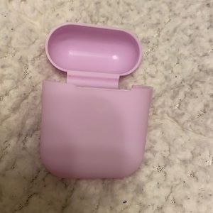 Plain purple AirPod protector